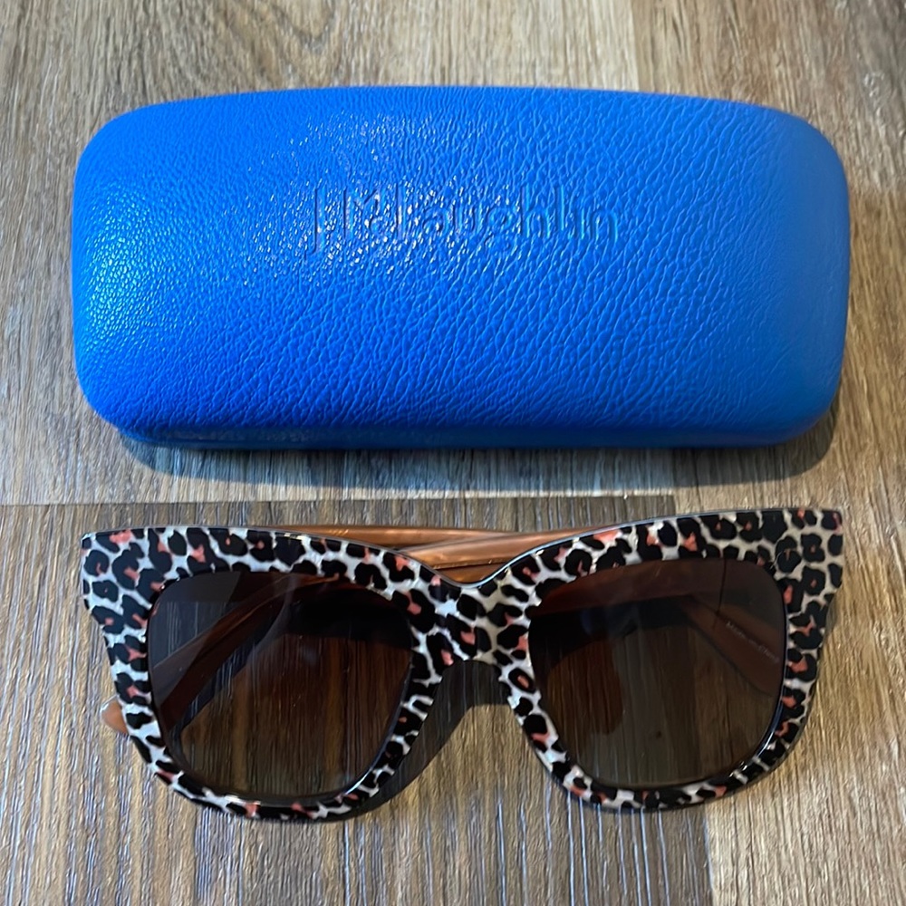 J. McLaughlin animal print sunglasses